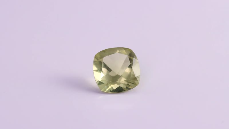 Lemon Quartz (Cush 12x12 mm) 5.59 ctw