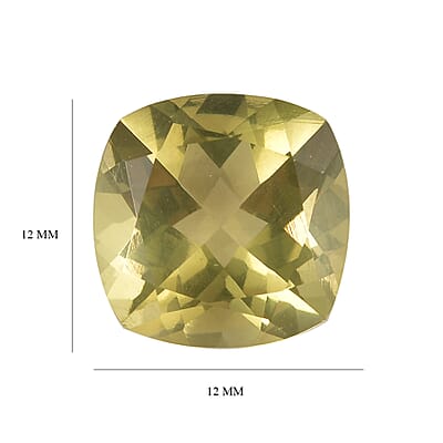 Lemon Quartz (Cush 12x12 mm) 5.59 ctw