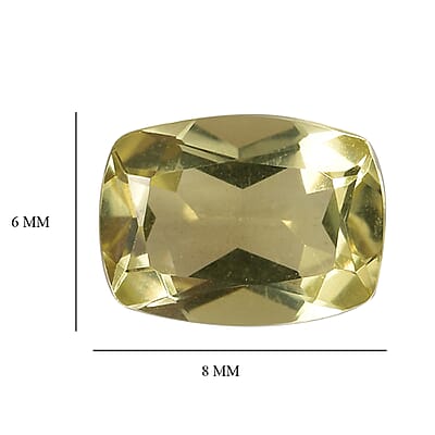 Set of 3 Lemon Quartz (Cush 8x6 mm) 3.57 ctw