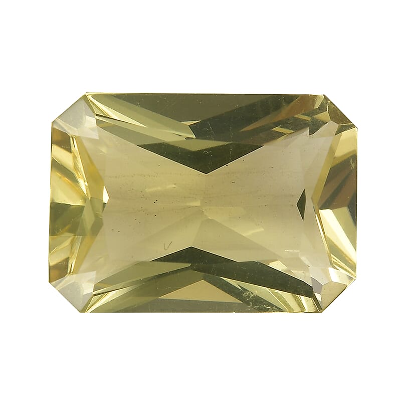Lemon Quartz (Oct 14x10 mm) 5.56 ctw Loose Gemstone