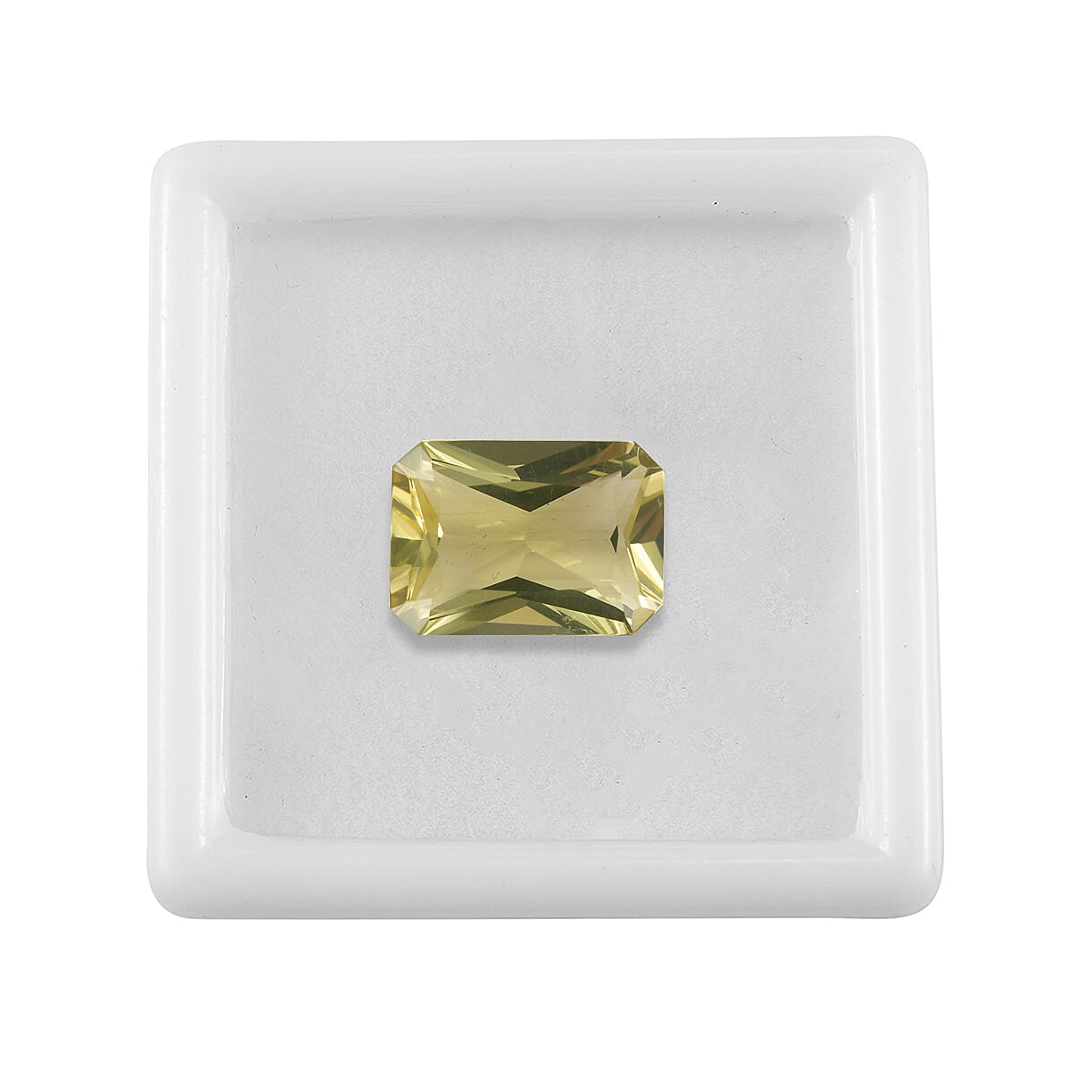Lemon Quartz (Oct 14x10 mm) 5.56 ctw Loose Gemstone