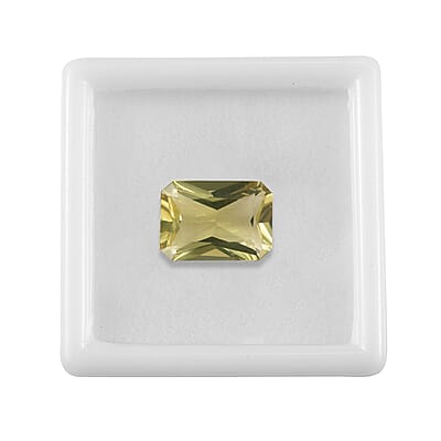 Lemon Quartz (Oct 14x10 mm) 5.56 ctw Loose Gemstone