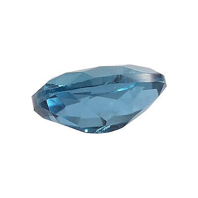 Set of 2 London Blue Topaz (Oval 6x4 mm) 0.97 ctw
