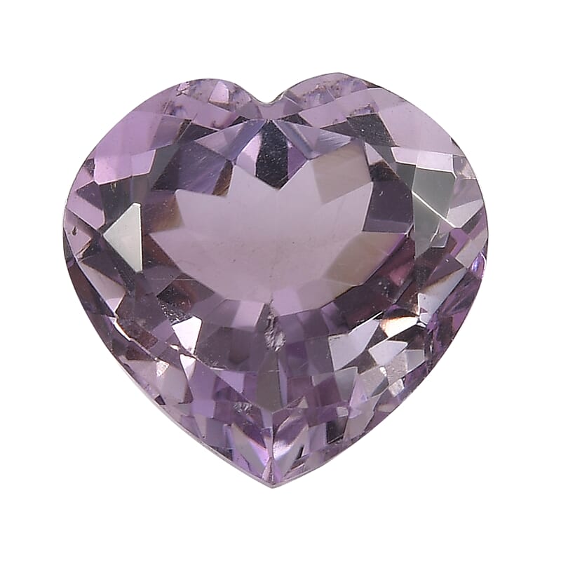 Rose De France Amethyst (Hrt 15 mm) 9.47 ctw