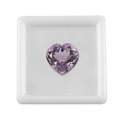 Rose De France Amethyst (Hrt 15 mm) 9.47 ctw