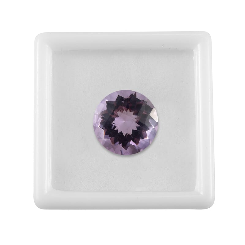 Rose De France Amethyst (Rnd 15 mm) 9.90 ctw