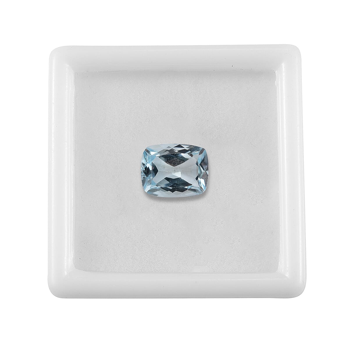 Sky Blue Topaz (Cush 10x8 mm) 3.34 ctw