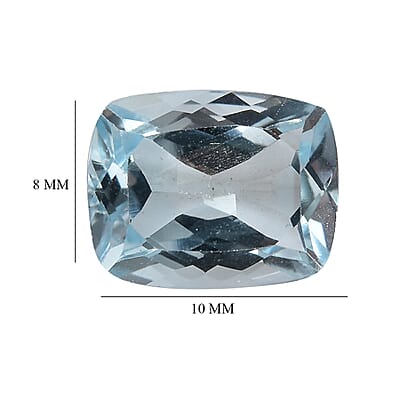 Sky Blue Topaz (Cush 10x8 mm) 3.34 ctw