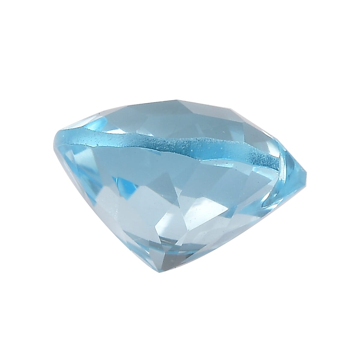 AA Sky Blue Topaz (Hrt 10 mm) 4.00 ctw Loose gemstone