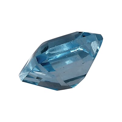 Set of 2 Asscher Cut Sky Blue Topaz (Oct 7x7 mm) 3.99 ctw