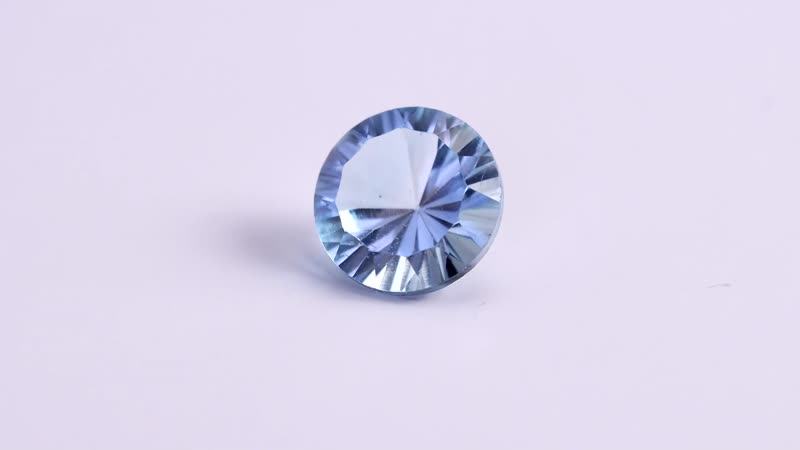 Sky Blue Topaz (Rnd 10mm) 3.60 ctw Loose gemstone