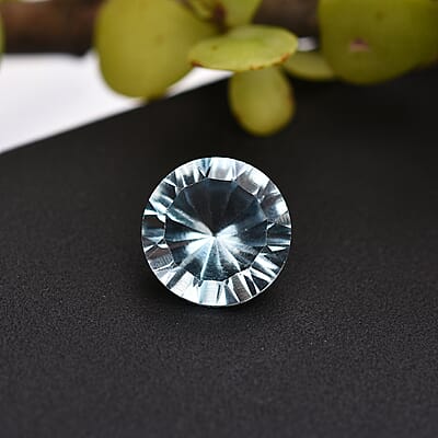 Sky Blue Topaz (Rnd 10mm) 3.60 ctw Loose gemstone