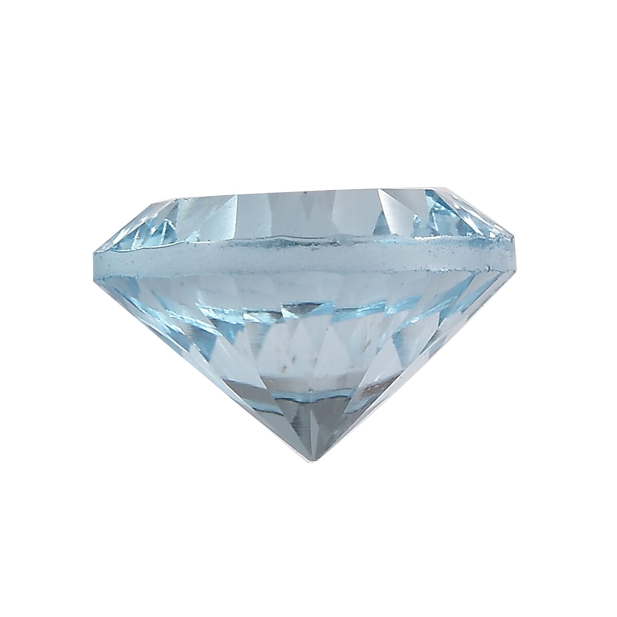 Sky Blue Topaz (Rnd 10mm) 3.60 ctw Loose gemstone