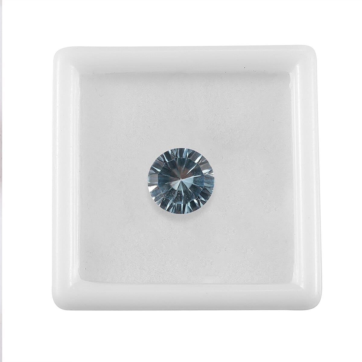 Sky Blue Topaz (Rnd 10mm) 3.60 ctw Loose gemstone