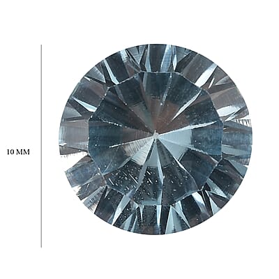 Sky Blue Topaz (Rnd 10mm) 3.60 ctw Loose gemstone