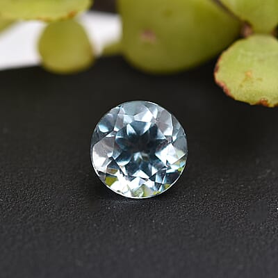 Sky Blue Topaz (Rnd 7 mm) 1.43 ctw
