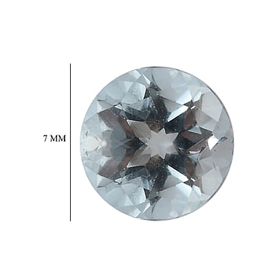 Sky Blue Topaz (Rnd 7 mm) 1.43 ctw