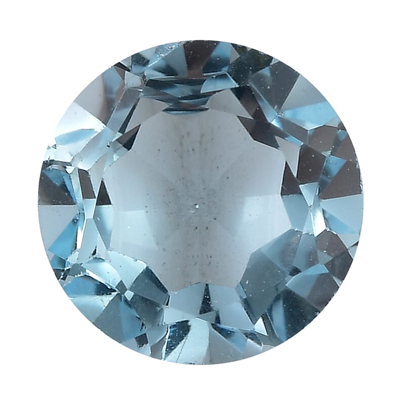 Sky Blue Topaz (Rnd 8 mm) 1.83 ctw