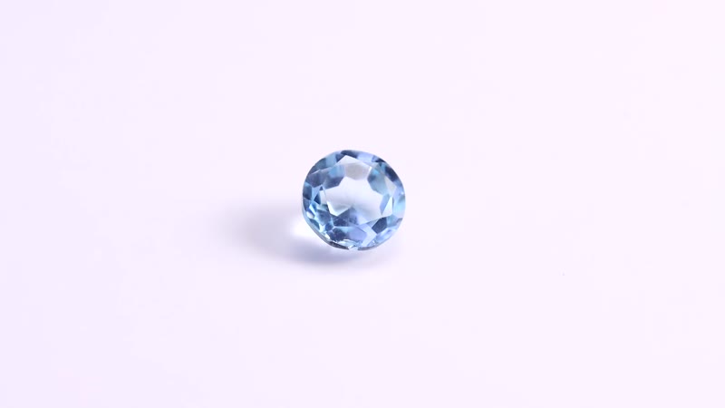 Sky Blue Topaz (Rnd 8 mm) 1.83 ctw