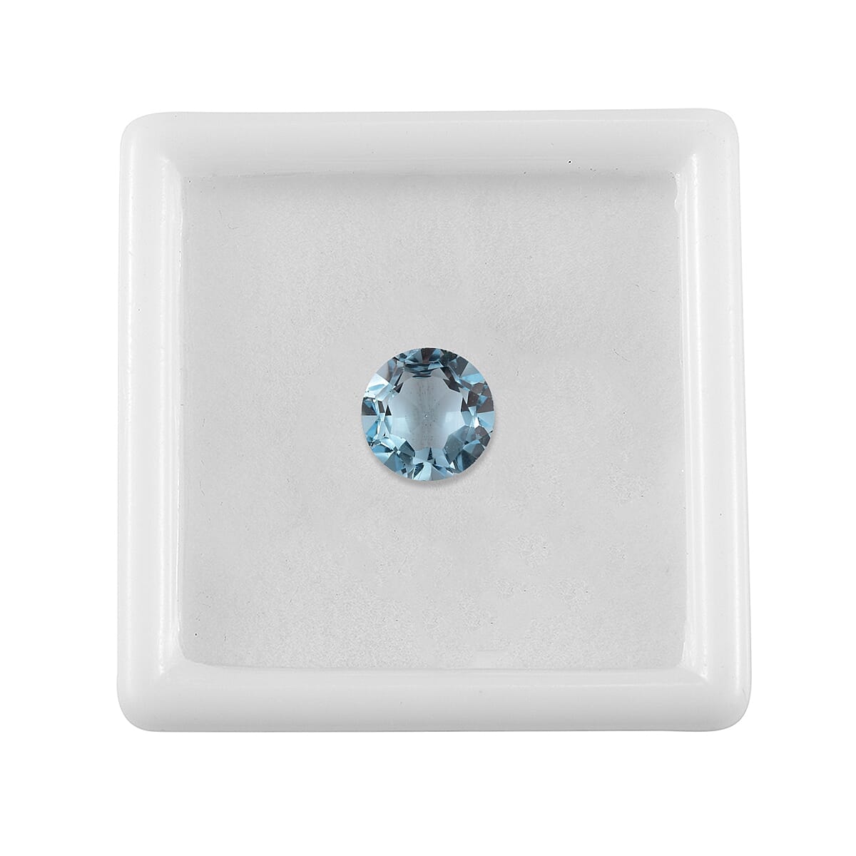 Sky Blue Topaz (Rnd 8 mm) 1.83 ctw