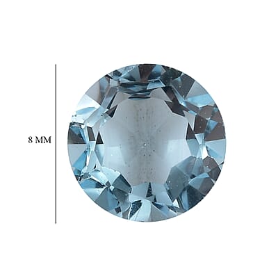 Sky Blue Topaz (Rnd 8 mm) 1.83 ctw