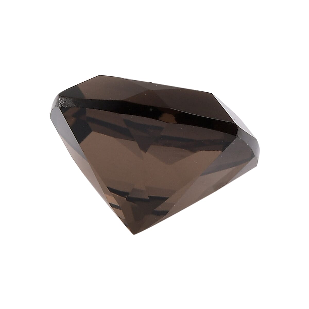 Set of 2 AA Brazilian Smoky Quartz (Cush 12x12 mm) 13.25 ctw