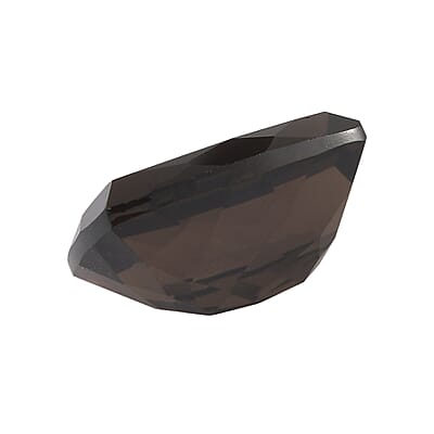 Set of 2 AA Brazilian Smoky Quartz (Cush 14x10 mm) 11.39 ctw