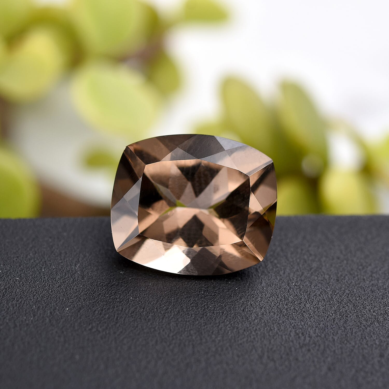 Brazilian Smoky Quartz (Cush 14x12 mm) 6.96 ctw