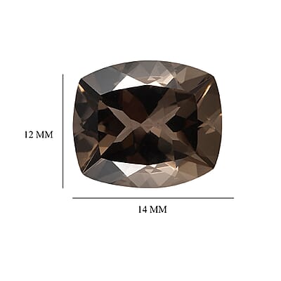 Brazilian Smoky Quartz (Cush 14x12 mm) 6.96 ctw