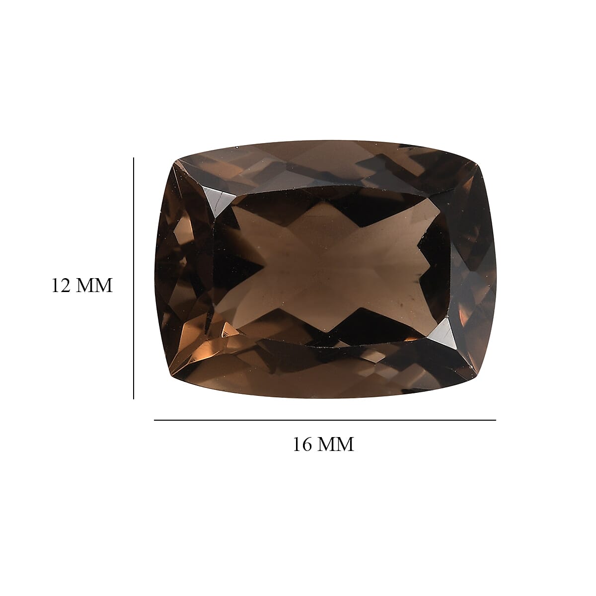 Brazilian Smoky Quartz (Cush 16x12 mm) 9.50 ctw