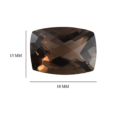 AA Brazilian Smoky Quartz (Cush 18x13 mm) 10.10 ctw