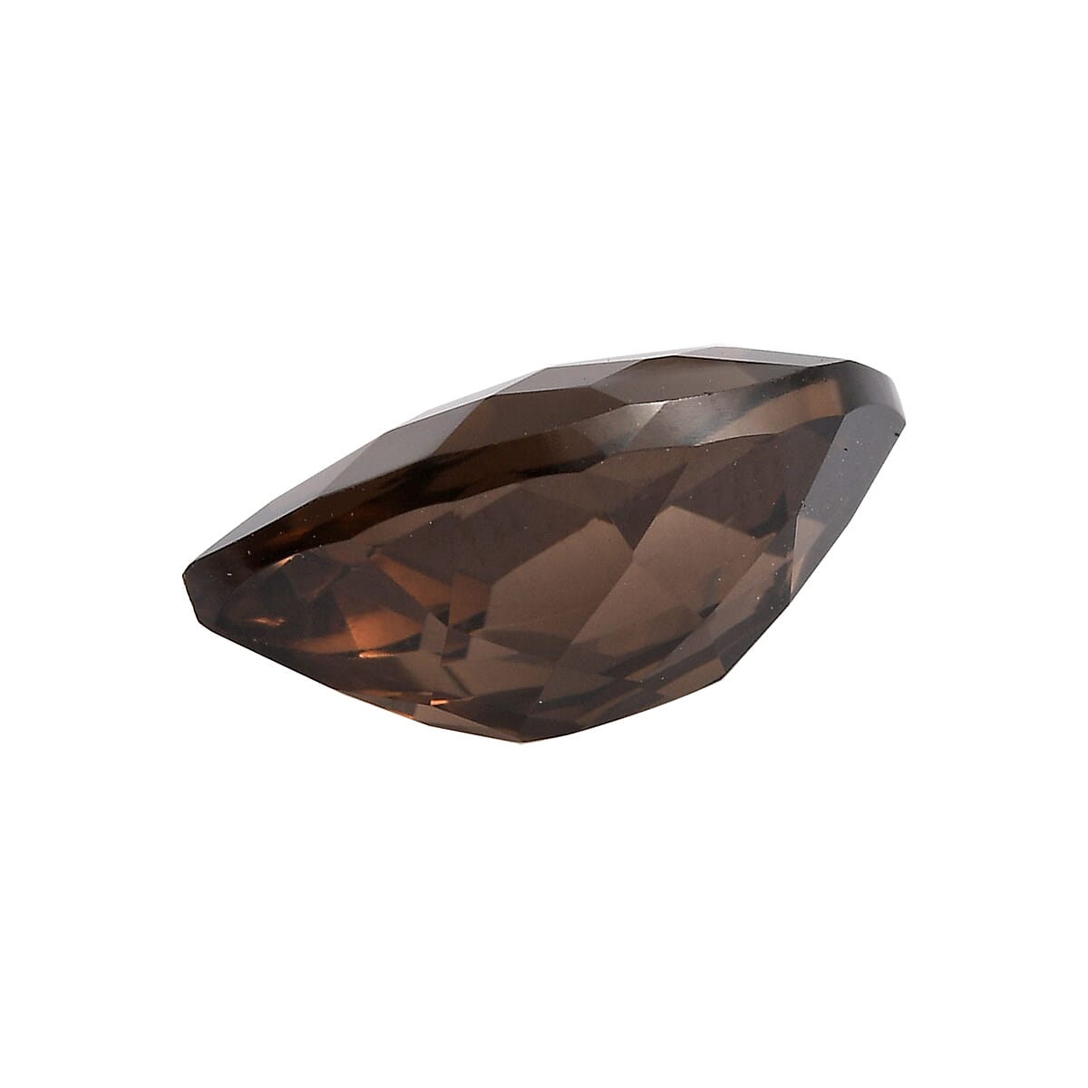 Set of 2 AA Brazilian Smoky Quartz (Mrq 16x12 mm) 13.54 ctw