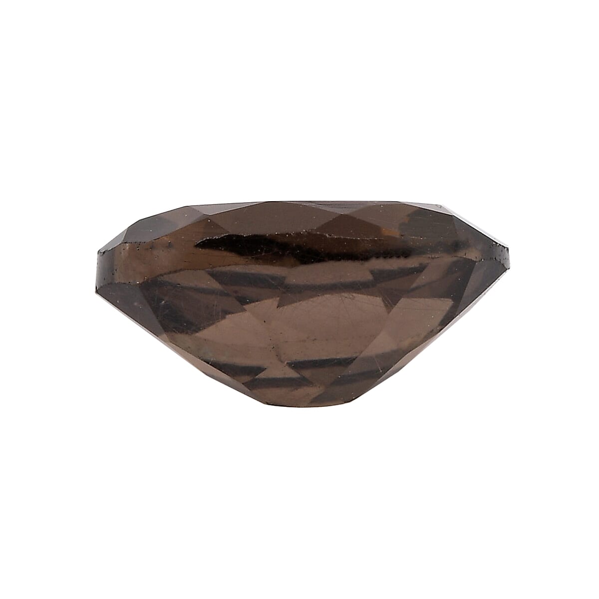 Set of 2 Brazilian Smoky Quartz (Ovl 11x9 mm) 5.96 ctw