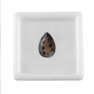 AA Brazilian Smoky Quartz (Pear 15x10 mm) 4.61 ctw