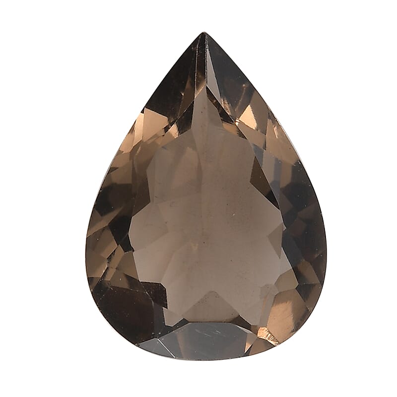 Brazilian Smoky Quartz (Pear 16x12 mm) 5.95 ctw