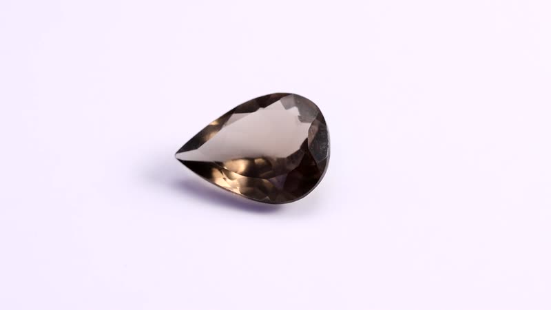 Brazilian Smoky Quartz (Pear 16x12 mm) 5.95 ctw