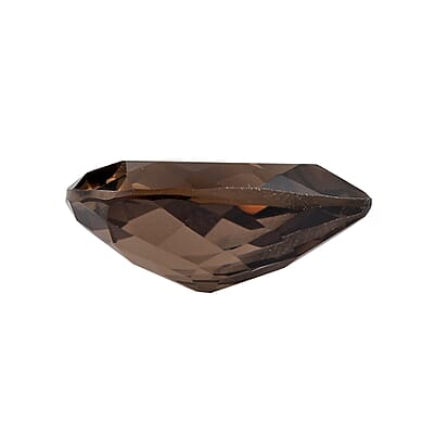 Set of 2 Brazilian Smoky Quartz (Pear 18x13 mm) 16.87 ctw