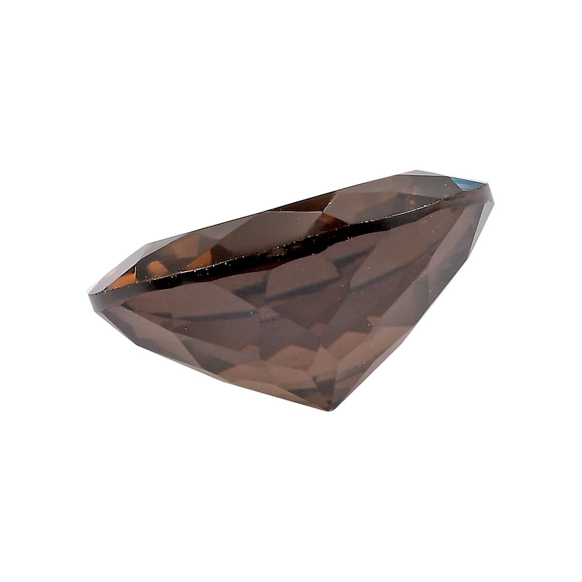 Set of 2 Brazilian Smoky Quartz (Rnd 14 mm) 14.82 ctw