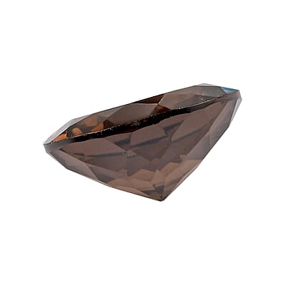 Set of 2 Brazilian Smoky Quartz (Rnd 14 mm) 14.82 ctw