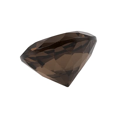 Set of 2 AA Brazilian Smoky Quartz (Rnd 14 mm) 14.70 ctw