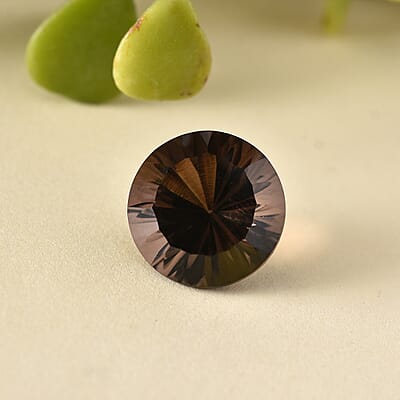 AA Brazilian Smoky Quartz (Rnd 14 mm) 7.55 ctw