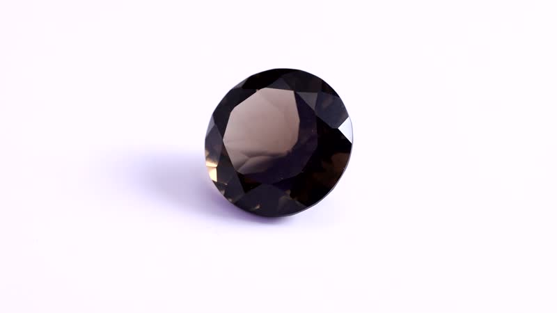 AA Brazilian Smoky Quartz (Rnd 18 mm) 15.21 ctw