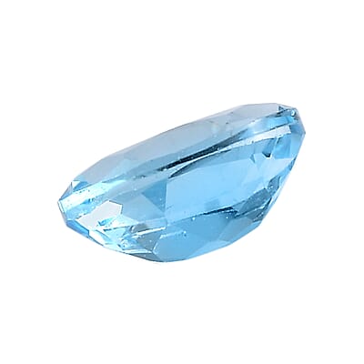 Set of 2 AA Swiss Blue Topaz (Oval 6x4 mm) 0.89 ctw