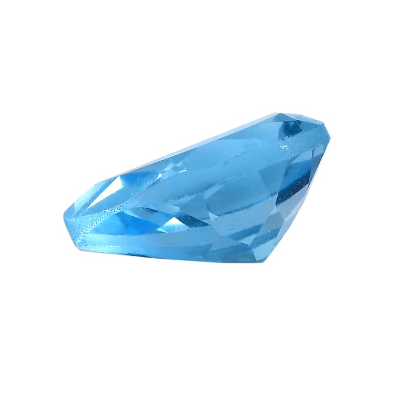 Set of 2 AA Swiss Blue Topaz (Pear 7x5 mm) 1.41 ctw Loose Gemstone