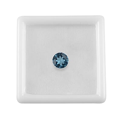 Swiss Blue Topaz (Rnd 7 mm) 1.20 ctw