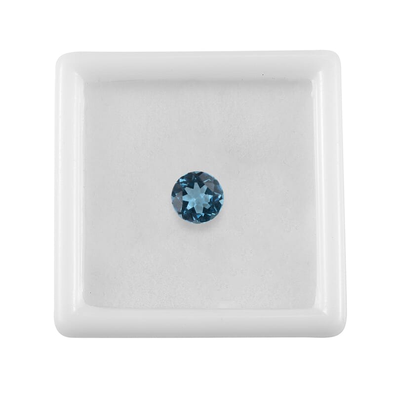 Swiss Blue Topaz (Rnd 7 mm) 1.20 ctw