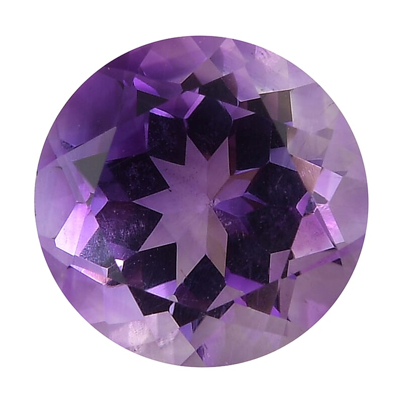 Rose De France Amethyst (Rnd 9mm ) 1A 2.48 ctw