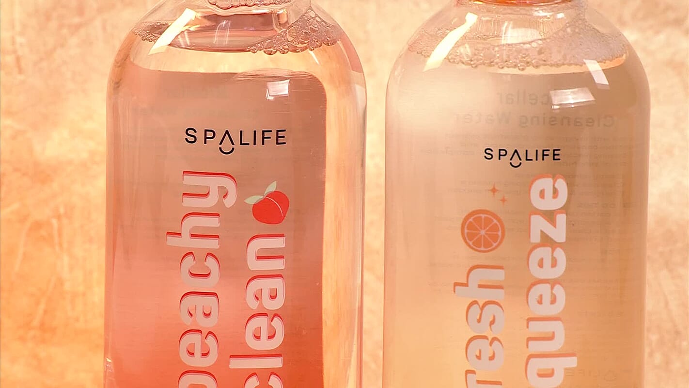 SpaLife 2 Pack Micellar Water with Hyaluronic Acid (Peachy Clean & Fresh Squeeze) 2x13.5oz
