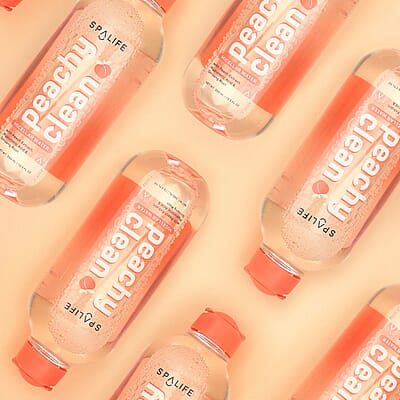 SpaLife 2 Pack Micellar Water with Hyaluronic Acid (Peachy Clean & Fresh Squeeze) 2x13.5oz