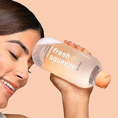 SpaLife 2 Pack Micellar Water with Hyaluronic Acid (Peachy Clean & Fresh Squeeze) 2x13.5oz